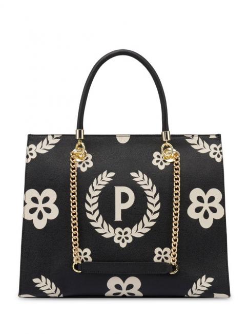 HERITAGE  Bolsa de la compra con estampado all over negro - Bolsos Mujer