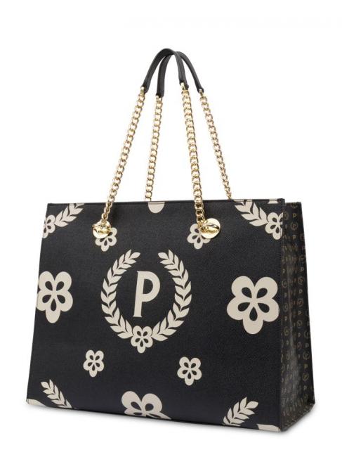 HERITAGE  Bolsa de la compra con estampado all over negro - Bolsos Mujer