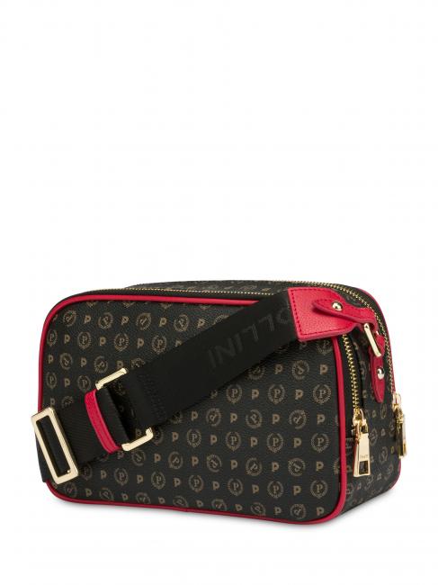 HERITAGE  Bolso cámara con bandolera laca negra - Bolsos Mujer