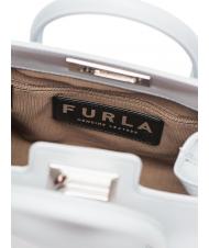 FURLA 1927 Soft  Mini Bolso a mano, con bandolera artemisa + negro - Bolsos Mujer - 4
