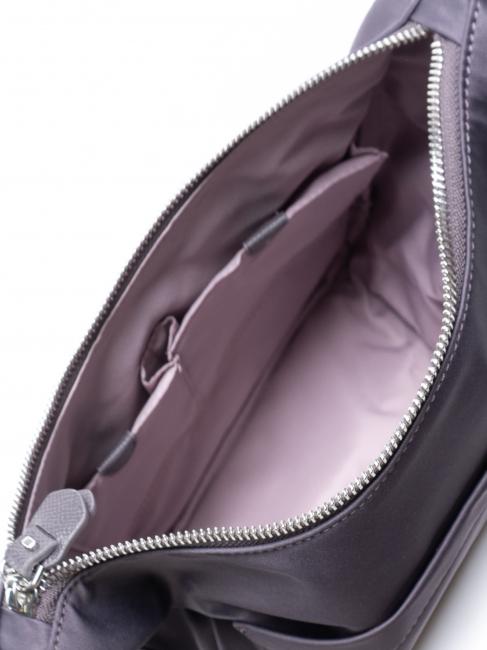 KARISSA 2.0 Bolso hobo peque&ntilde;o con bandolera gris oscuro ecol&oacute;gico - Bolsos Mujer