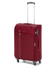 R RONCATO ONE WAY Juego de 3 carros portaequipajes de mano, exp medio, exp grande rojo - Set Trolley - 4