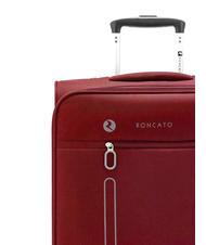 R RONCATO ONE WAY Juego de 3 carros portaequipajes de mano, exp medio, exp grande rojo - Set Trolley - 6