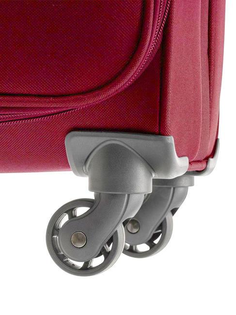 ONE WAY Juego de 3 carros portaequipajes de mano, exp medio, exp grande rojo - Set Trolley