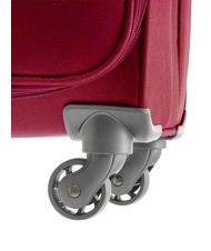 R RONCATO ONE WAY Juego de 3 carros portaequipajes de mano, exp medio, exp grande rojo - Set Trolley - 7