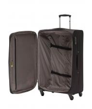 R RONCATO ONE WAY Juego de 3 carros portaequipajes de mano, exp medio, exp grande negro - Set Trolley - 2
