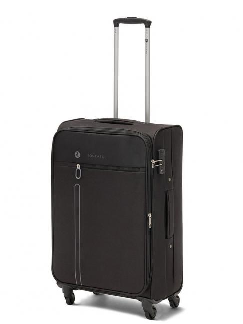 ONE WAY Juego de 3 carros portaequipajes de mano, exp medio, exp grande negro - Set Trolley