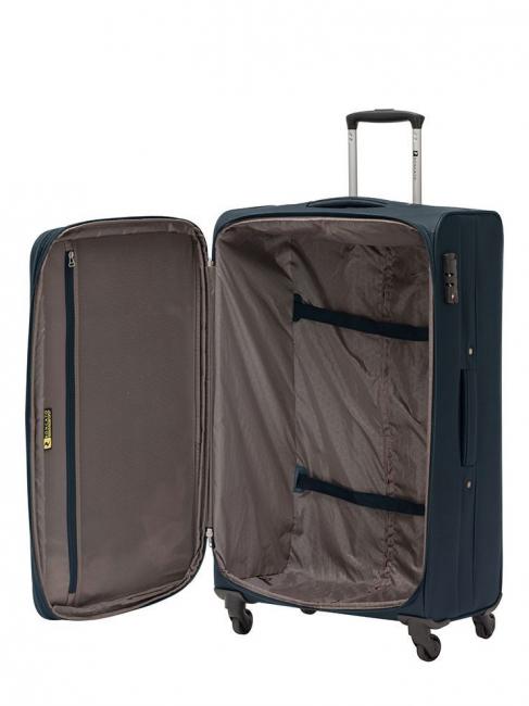 ONE WAY Carro de grandes dimensiones, ampliable blu navy - Trolley Semirr&iacute;gidos