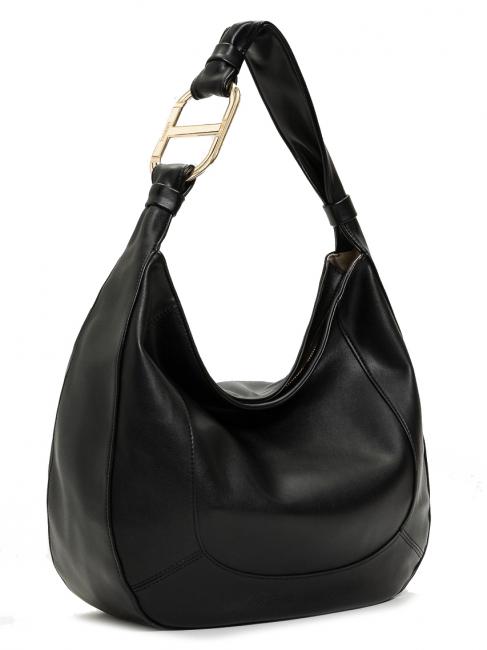OVAL T HANDLE Bolso bandolera grande negro - Bolsos Mujer