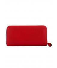 TWINSET LASERED OVAL T Cartera grande con cremallera amapola - Carteras Mujer - 3