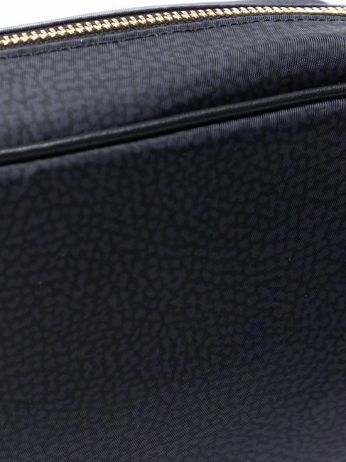 BORBONESO Mini bolso bandolera de tela negro oscuro - Bolsos Mujer