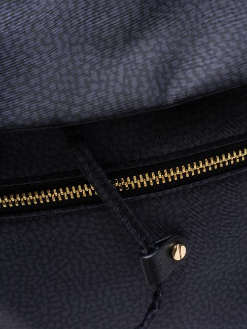 MEDIUM ECO LINE Mochila mediana de tela negro oscuro - Bolsos Mujer