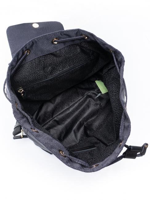 MEDIUM ECO LINE Mochila mediana de tela negro oscuro - Bolsos Mujer