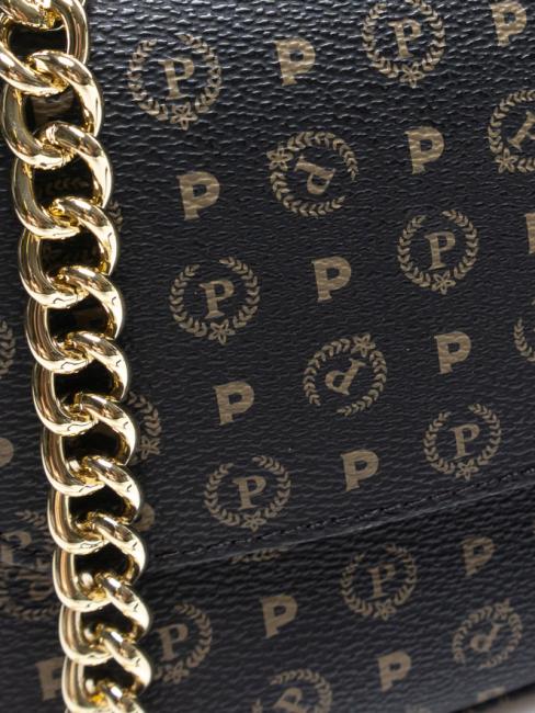 HERITAGE Bolso bandolera pequeño negro - Bolsos Mujer