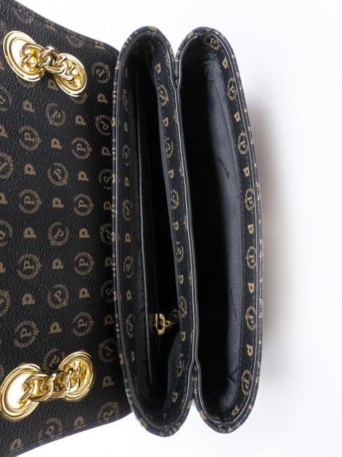 HERITAGE Bolso bandolera pequeño negro - Bolsos Mujer