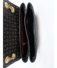 POLLINI HERITAGE Bolso bandolera mediano laca negra - Bolsos Mujer - 5
