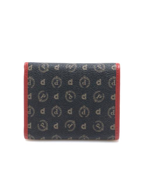 HERITAGE Cartera con solapa laca negra - Carteras Mujer
