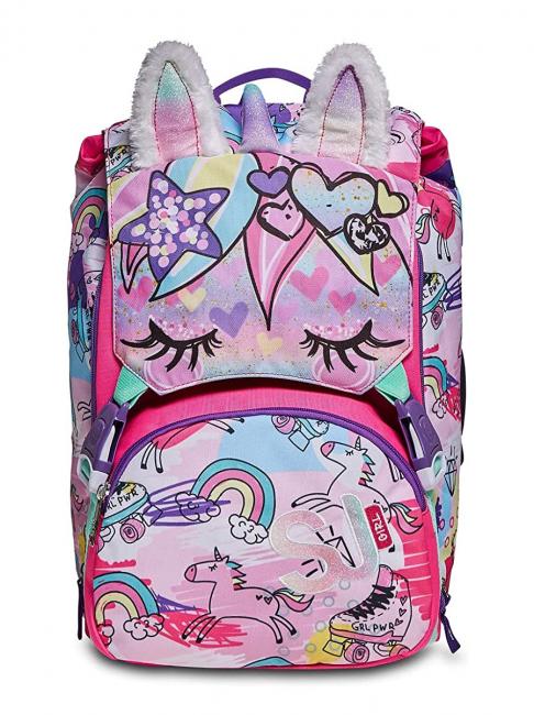 GANG ANIMALI FANTASY SJ Mochila extensible BOSQUE DE RAYAS NEGRAS - Mochilas Escuela & Tiempo Libre