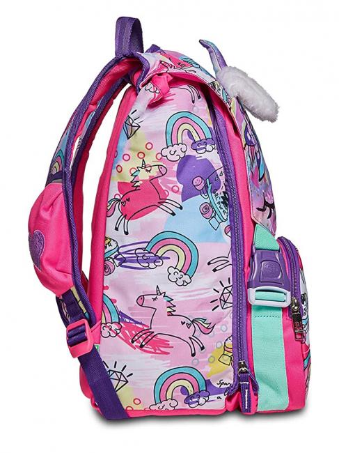 GANG ANIMALI FANTASY SJ Mochila extensible BOSQUE DE RAYAS NEGRAS - Mochilas Escuela & Tiempo Libre
