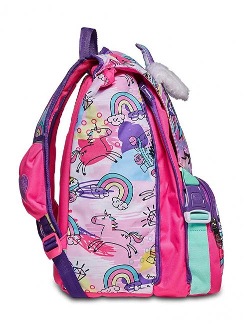 GANG ANIMALI FANTASY SJ Mochila extensible BOSQUE DE RAYAS NEGRAS - Mochilas Escuela & Tiempo Libre