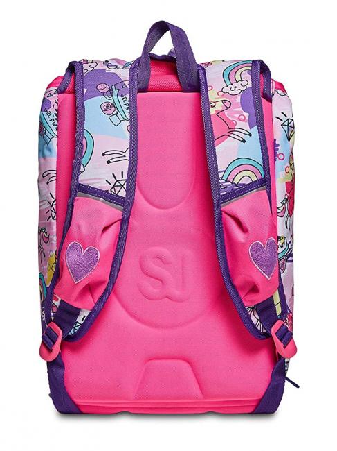 GANG ANIMALI FANTASY SJ Mochila extensible BOSQUE DE RAYAS NEGRAS - Mochilas Escuela & Tiempo Libre
