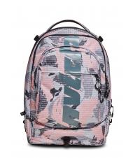 INVICTA NEW PLUG FANTASY Mochila trolley con trolley desmontable logotipo de camuflaje rosa - Mochilas con ruedas - 2