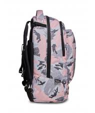 INVICTA NEW PLUG FANTASY Mochila trolley con trolley desmontable logotipo de camuflaje rosa - Mochilas con ruedas - 3