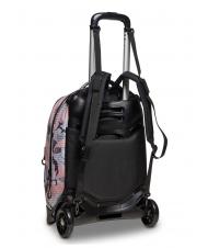 INVICTA NEW PLUG FANTASY Mochila trolley con trolley desmontable logotipo de camuflaje rosa - Mochilas con ruedas - 7