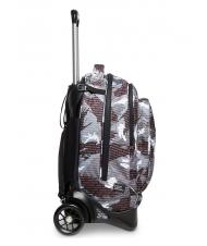 INVICTA NEW PLUG FANTASY Mochila trolley con trolley desmontable logotipo de camuflaje negro - Mochilas con ruedas - 4