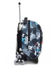 SEVEN ROCK ON BOY JACK Mochila trolley desmontable con ruedas triples negro - Mochilas para port&aacute;til - 5