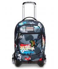 SEVEN ROCK ON BOY JACK Mochila trolley desmontable con ruedas triples negro - Mochilas para port&aacute;til - 8