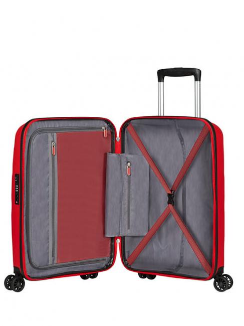 BON AIR DLX Carro de equipaje de mano rojo magma - Equipaje de mano