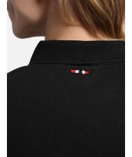 NAPAPIJRI ELBAS JERSEY Polo de algod&oacute;n Micrologist negro 041 - camisa polo - 5
