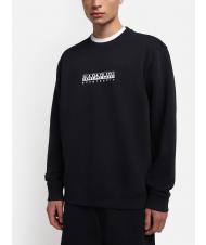 NAPAPIJRI B-BOX sudadera con cuello redondo y logo blu marine - Sudaderas - 2