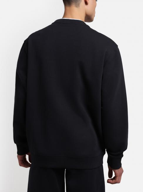 B-BOX sudadera con cuello redondo y logo blu marine - Sudaderas