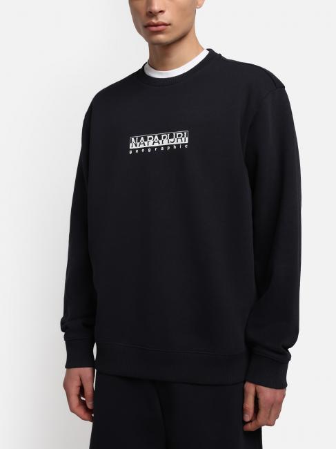 B-BOX sudadera con cuello redondo y logo blu marine - Sudaderas