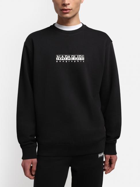 B-BOX sudadera con cuello redondo y logo negro 041 - Sudaderas