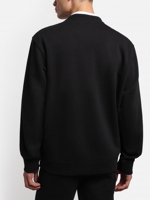 B-BOX sudadera con cuello redondo y logo negro 041 - Sudaderas