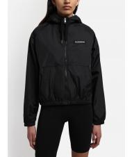 NAPAPIJRI A-MORGEX W chaqueta kway con capucha negro 041 - Chaquetas de mujer - 2