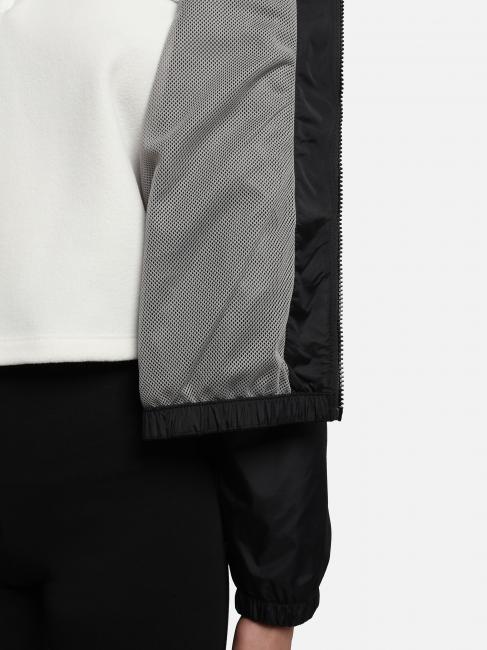 A-MORGEX W chaqueta kway con capucha negro 041 - Chaquetas de mujer
