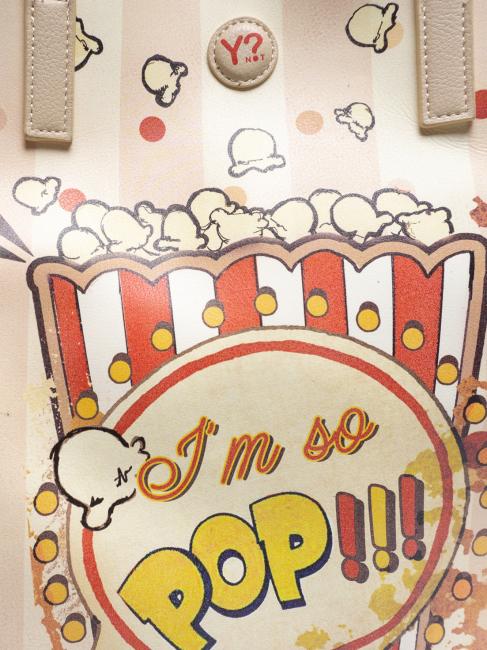 PARTY Bolso shopper de hombro BEIGE - Bolsos Mujer