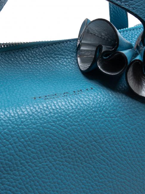 ORTENSIA Bolso de mano con bandolera azul - Bolsos Mujer