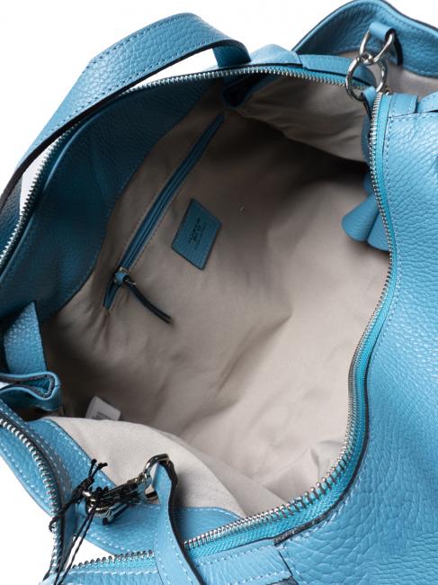 ORTENSIA Bolso de mano con bandolera azul - Bolsos Mujer