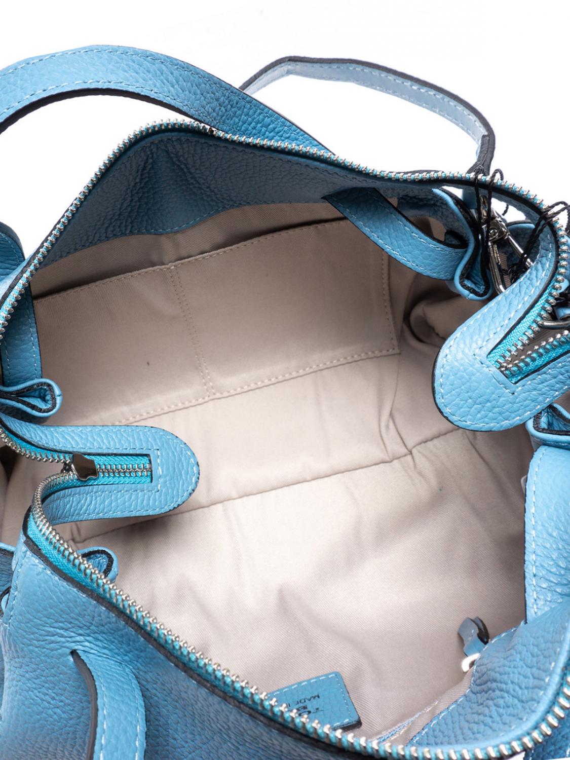 Tosca Blu Ortensia Bolso Mediano Bandolera Azul - ¡Compra A Precios De Outlet!