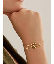 GUESS PEONY AND 4G CHARMS Pulsera oro amarillo - Pulseras - 2