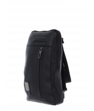 PIQUADRO AKRON Bolso bandolera en piel negro - Mochilas para port&aacute;til - 2