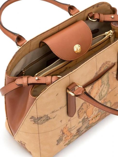 GEO CLASSIC Bolso de 3 bolsillos con bandolera NATURAL - Bolsos Mujer