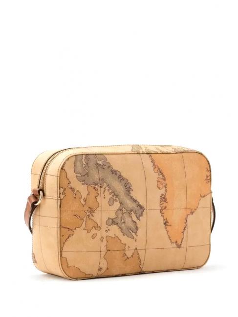 GEO CLASSIC Bolso reportero NATURAL - Bolsos Mujer