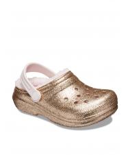 CROCS CLASSIC LINED GLITTER KIDS Zueco acolchado - Zapatos de beb&eacute;