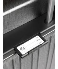 PIQUADRO PQ-LIGHT FAST-CHECK Carro de equipaje de mano ner / cuo - Equipaje de mano - 5